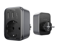UGREEN Ładowarka sieciowa z gniazdem AC 2x USB USB-C CD314 30W - 1501498 - zdjęcie 1